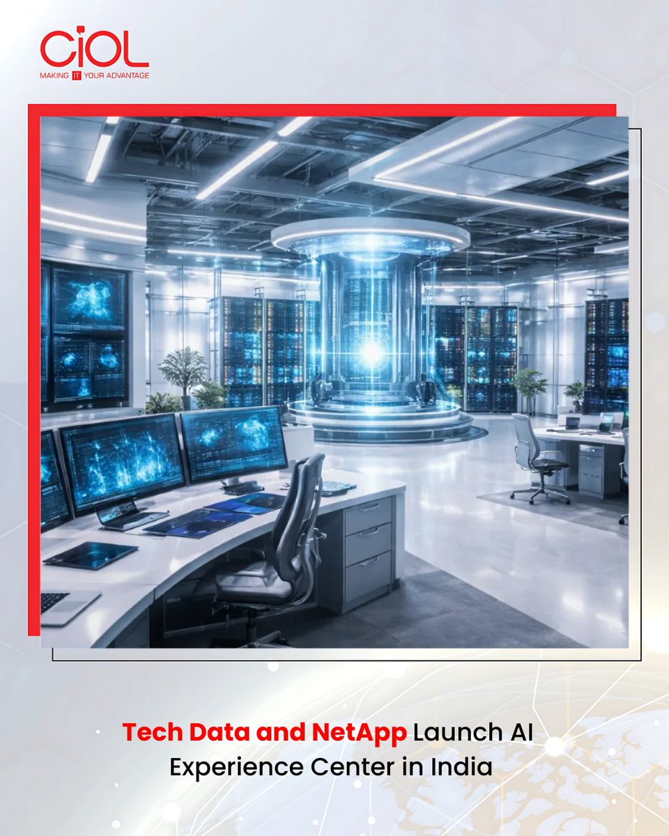 CiOL_News's tweet photo. Tech Data and NetApp have launched an AI Test Drive Center in India to help enterprises and channel partners test AI applications and build proof-of-concept solutions before deployment @NetApp 

Read More: https://t.co/gzSldKkb6i

#Ciol #techdata #NetApp #datacentre #AI https://t.co/BXsjrOFjMh