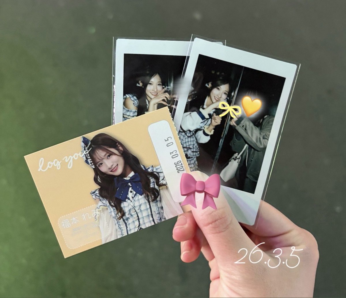 _O2O313's tweet photo. 🎀260305

ろぐゆーれみちゃんはじめまして🌟
とにかくかわいくてれみちゃんはじめてポーズゲットできて嬉しかった୨୧
次はライブ見れますように♡

#うぇるかむれみらんど https://t.co/khp3lBpWBS