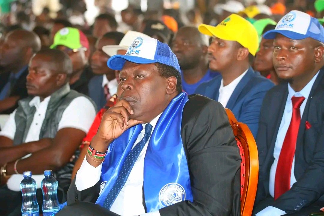 DAP_Kenya's tweet photo. At the People’s Dialogue Festival, the Party Leader engaged Kenya’s youth the conscience and catalysts of the nation’s future and paid a courtesy call to the DAP-K Party stand, underscoring the Party’s resolve to drive unity, bold action, and transformative leadership. https://t.co/AfTZjKEvPH