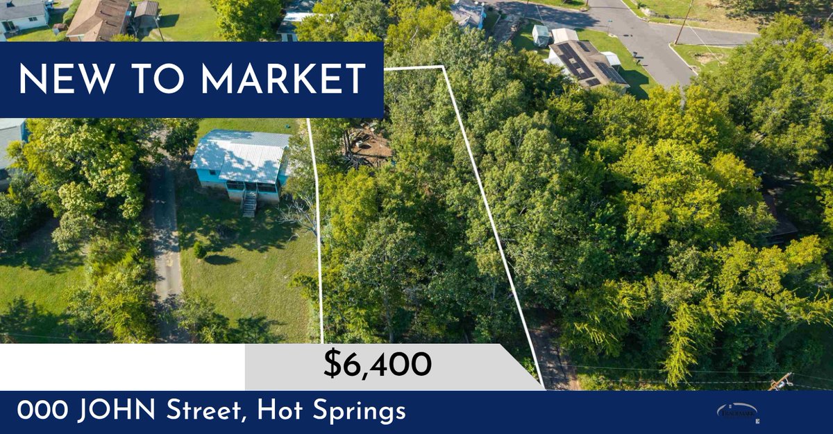 RachReal's tweet photo. 📍 New to Market 📍 Take a look at this fantastic new property that just hit the market located at 000 John Street in Hot Springs. Reach out here or at (501) 538-3546 for more information

Rachel Mundy, Realtor
Trademark Real Estat... https://t.co/rnW7fAW6nx https://t.co/jVJzgSrYg4