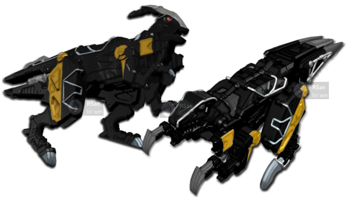 risa_taufik's tweet photo. What If
Parasagun & Zakutor (Black version)
(Tbh, kinda difficult to do it with Parasagun because the color is already black lol)
#Kyoryuger
#Sentai
#獣電戦隊キョウリュウジャー
#Fanedit
#RSanedit https://t.co/drrgkeOr2m