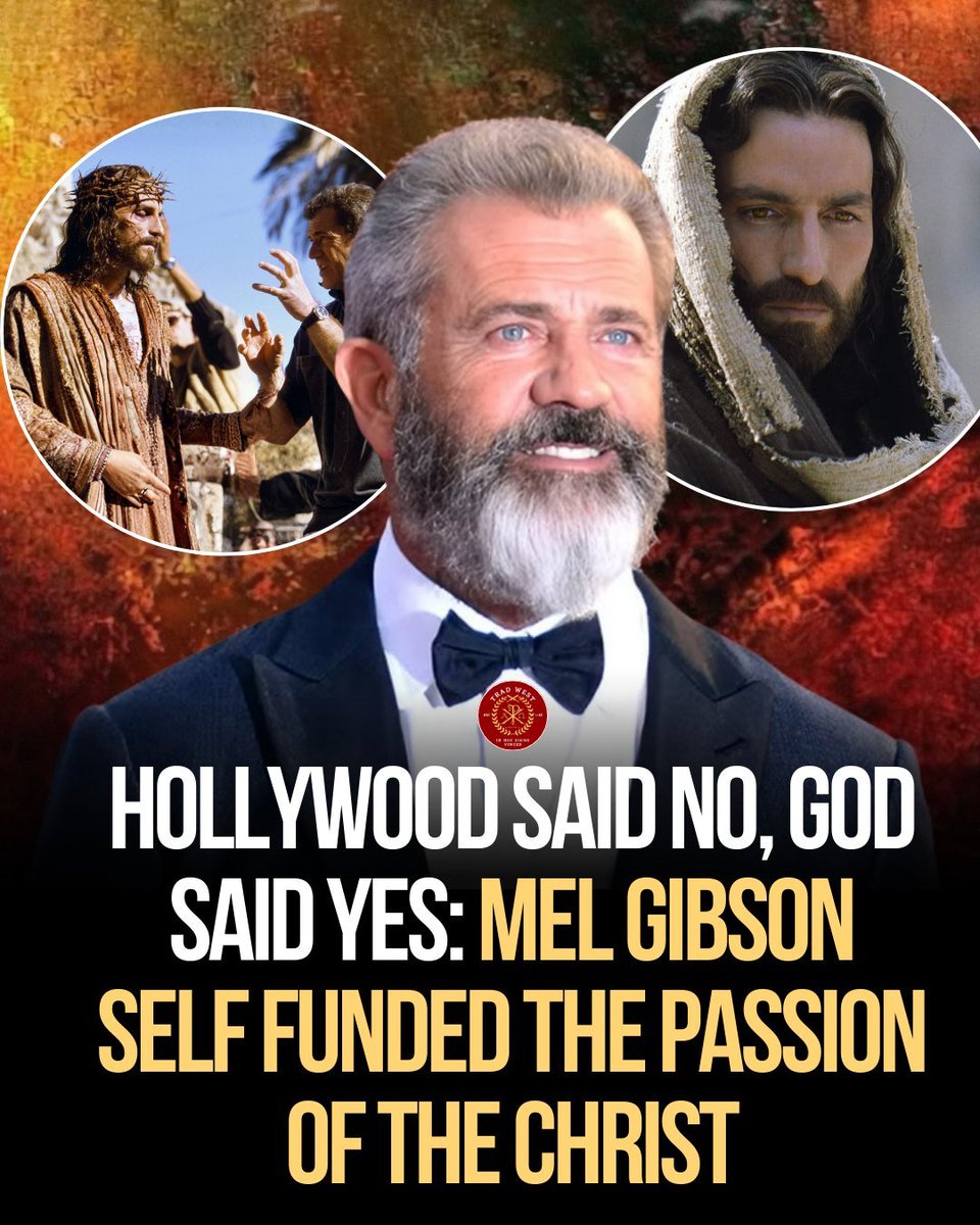 Mel Gibson self funded the Passion of the Christ after all Hollywood studios rejected him. He invested 30M out of his own pocket and the movie made 612 million worldwide

Now Mel Gibson has spent 7 years crafting the sequel to The Passion of the Christ with theologians and