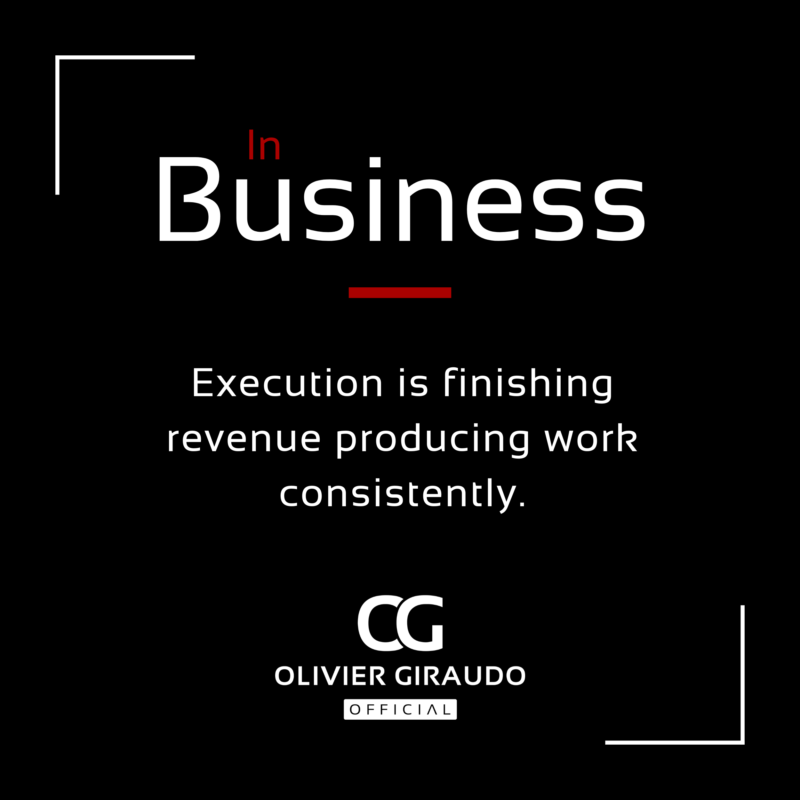 ogiraudo's tweet photo. EXECUTE
Ideas don’t pay. Execution does.

🅘🅝  🅑🅤🅢🅘🅝🅔🅢🅢
Execution is finishing revenue producing work consistently.

🅠🅤🅔🅢🅣🅘🅞🅝
Where are you stopping short?

SIGN UP / https://t.co/c6YeNwceXP

#OlivierGiraudo #OlivierGiraudoOfficial https://t.co/1YrMZUqgCw