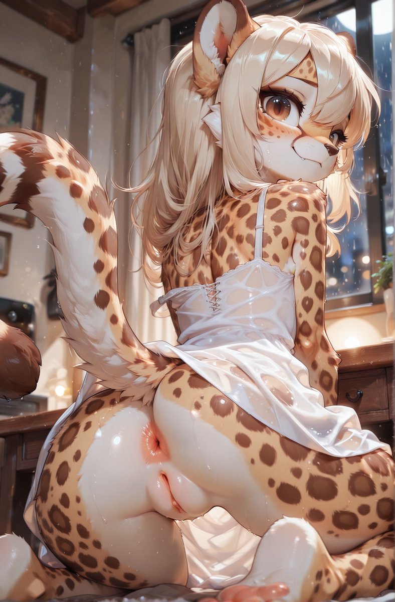 #FurryArt #AIArt #MagniciaOC #NSFW