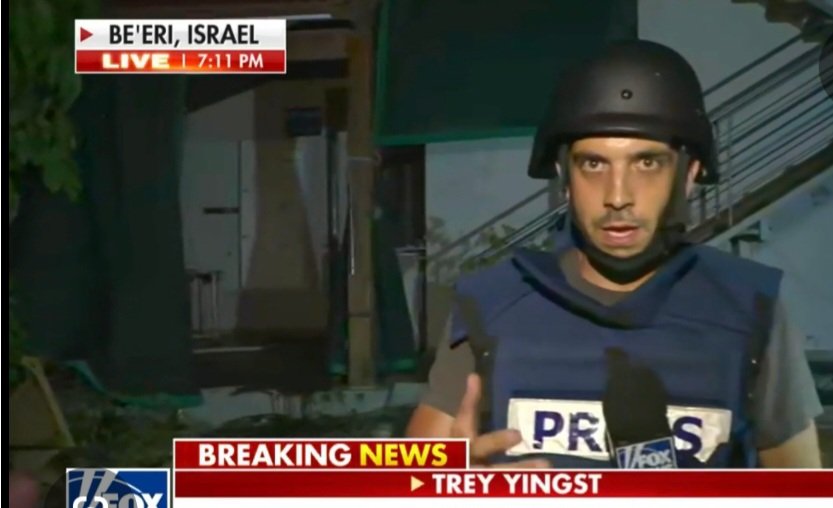 This guy must never sleep. He's reporting day and night.