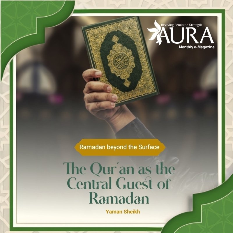 The Quran As The Central Guest 

Author : Yaman Shaikh

Righteousness is not in turning your faces towards the east or the west. Rather, the righteous are those who believe in Allah, the Last Day, the angels, the Books, and the prophets; who give charity out of their cherished