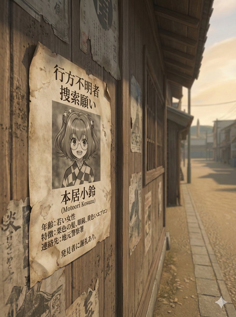 夜道で影狼に狩られる小鈴。 