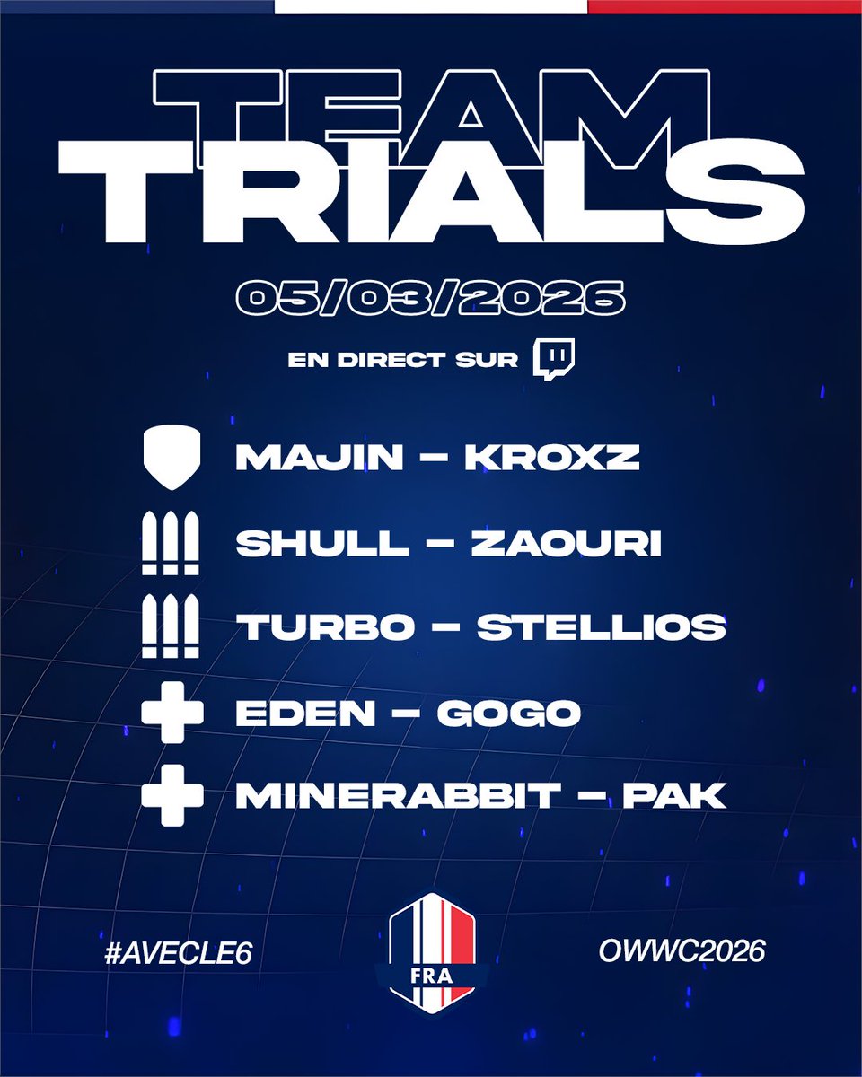 Équipe de France OW 🇫🇷 tweet media