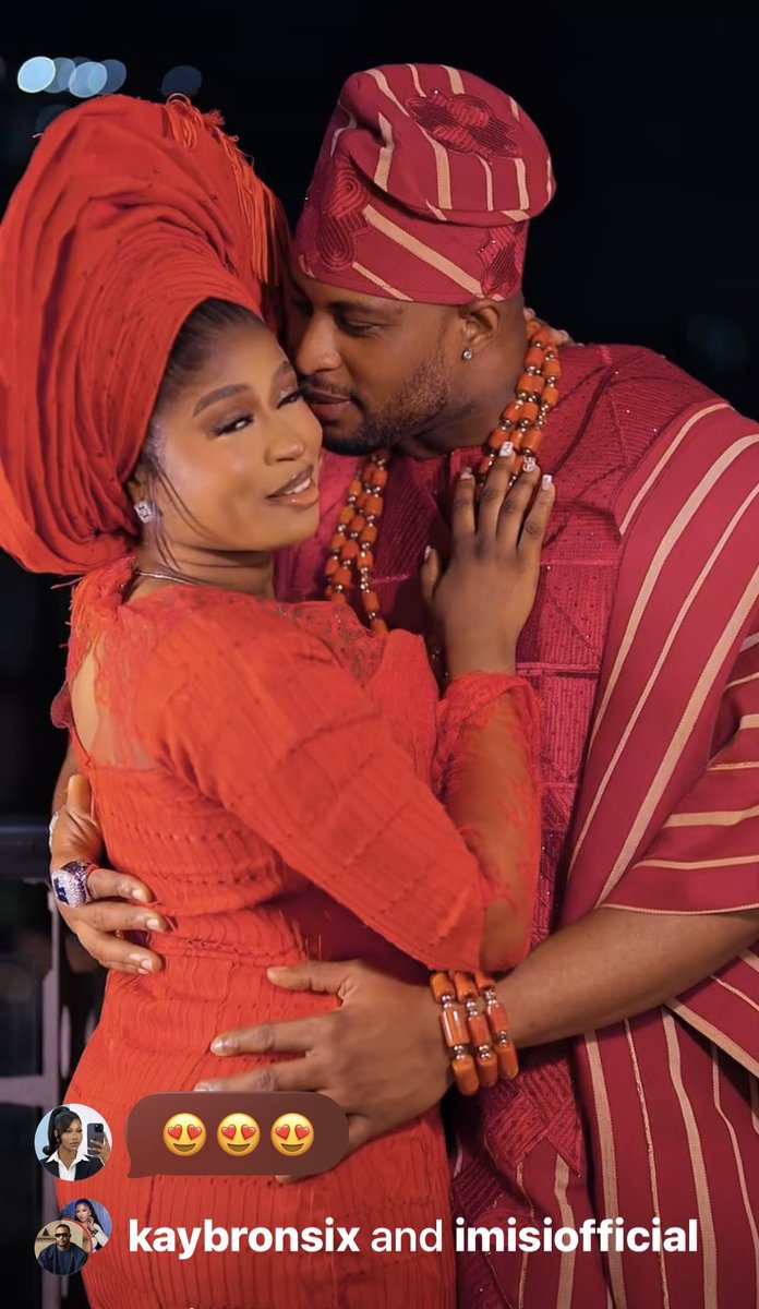 No be your Imisi be this <a href="/HANDINO_/">ISAACIANS HAVE MOVED TO CANADA 🇨🇦🇨🇦</a> 
Did she get married before or after the show?

#ImisiAyanwale