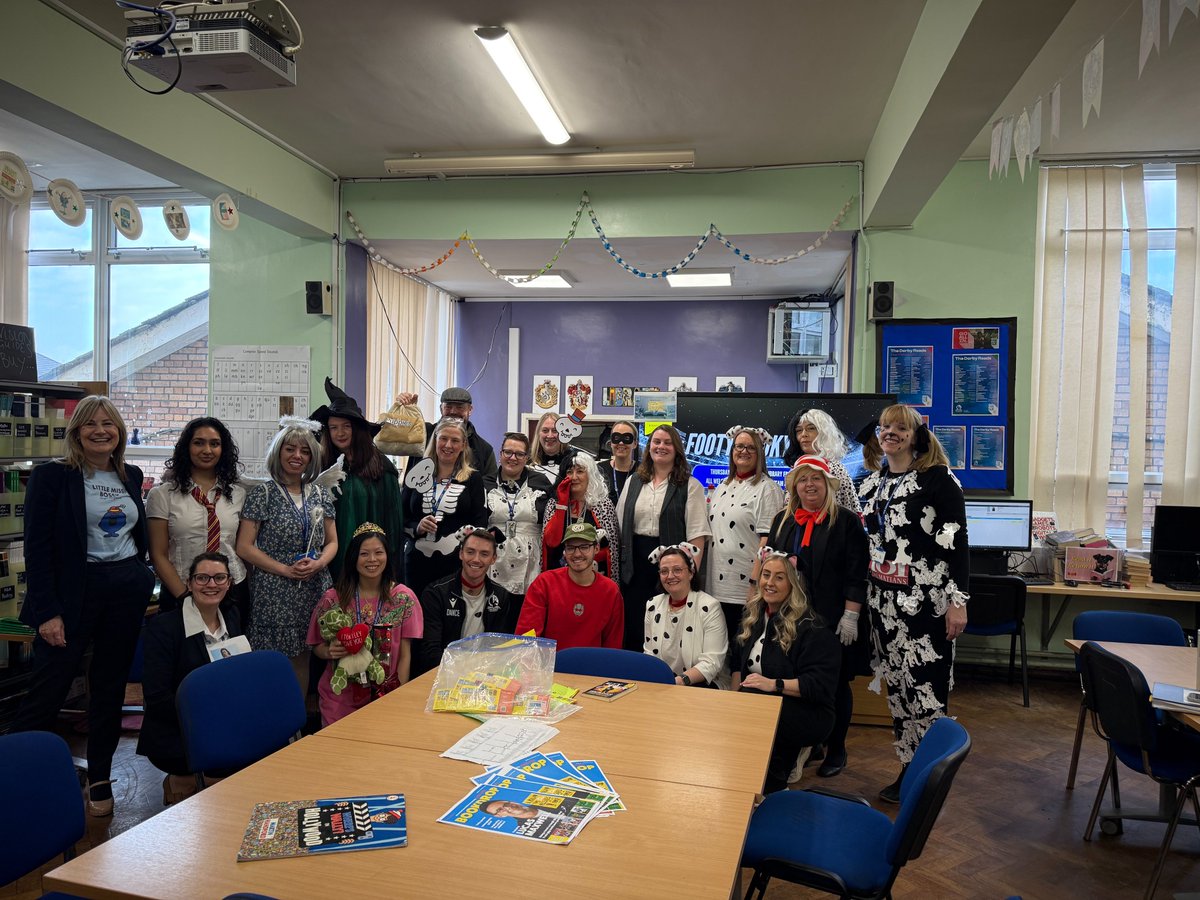 derbyhighbury's tweet photo. Our staff went all in for World Book Day today, dressing up as their favourite book characters!
This yearβs theme, βGo All Inβ, celebrates finding books that connect with the things you love.
Can you recognise the characters? ππ
#WorldBookDay #InspiredToMakeADifference https://t.co/ovqBvUFZwJ
