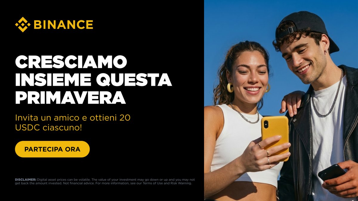 Binance Italia tweet media