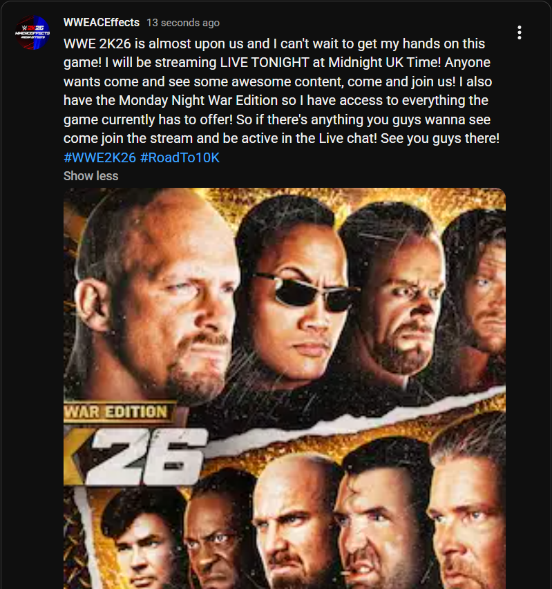 WWEACEffects's tweet photo. https://t.co/MTVZDtunzJ