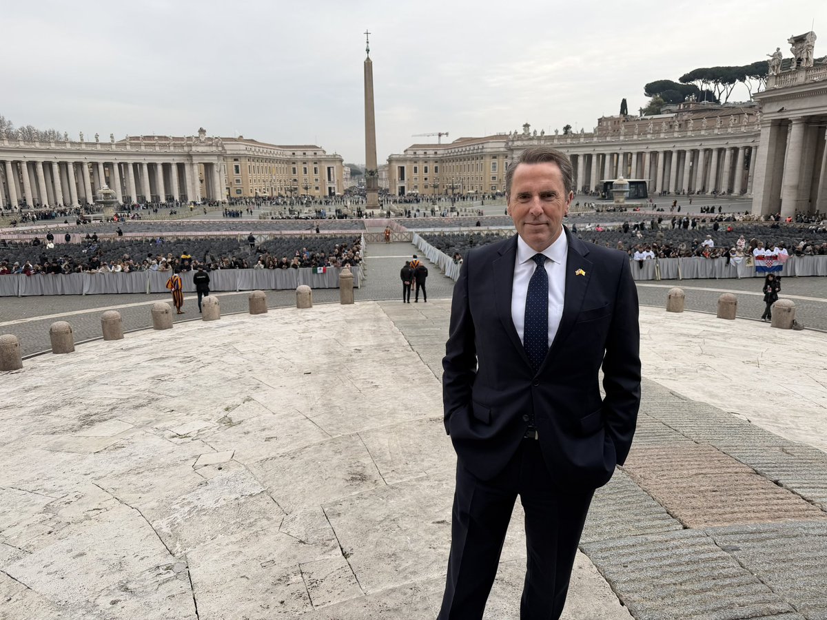 Grateful to meet with the Pope here in Rome and express the importance of all us raising our voices for persecuted people of faith. <a href="/DepSecStateMR/">Michael J. Rigas</a> <a href="/USinHolySee/">U.S. in Holy See</a>