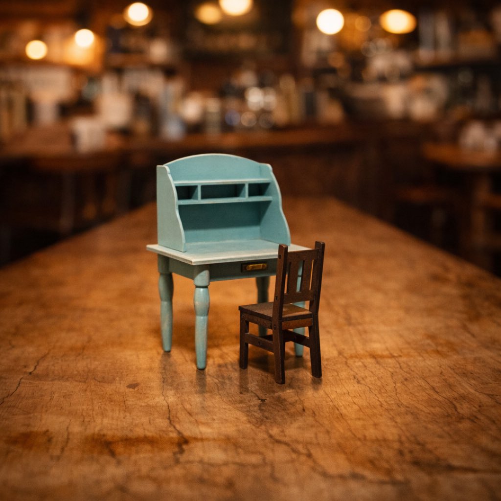 今日も新作発売です！ 「1/10スケールミニチュア家具 アンティーク
