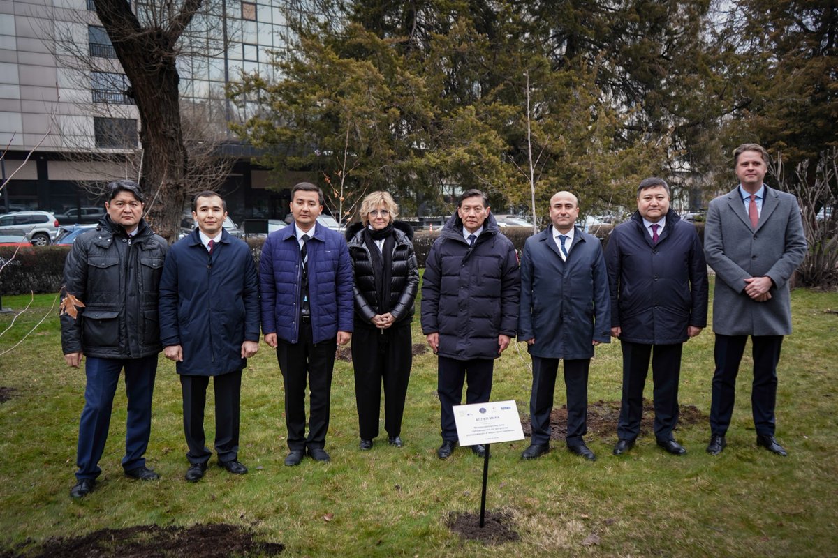 MFA_Kyrgyzstan's tweet image. 🇰🇬 On 5 March 2026, a Regional Conference marking the International Day for Disarmament and Non-Proliferation Awareness was held in Bishkek, bringing together international partners, diplomats and students to promote education for peace and global security. 🕊️🌍

#Disarmament