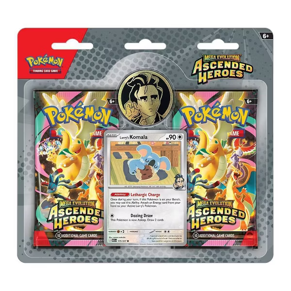 Mega Evolution Ascended Heroes Collection Larry is up at Target!   https://t.co/hWyXkRofV8 #PokemonTCG #ad