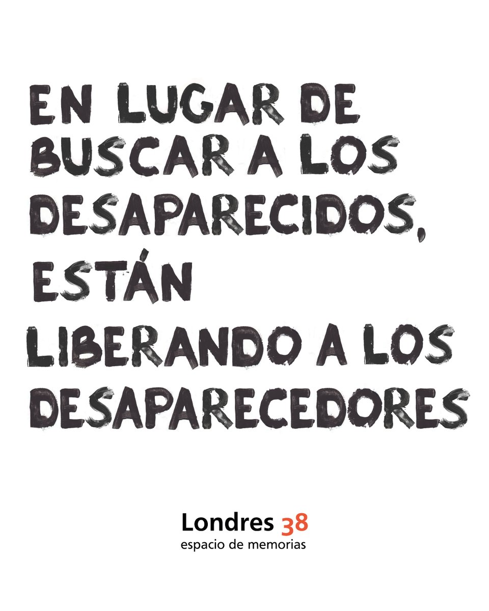 Londres 38, espacio de memorias tweet media