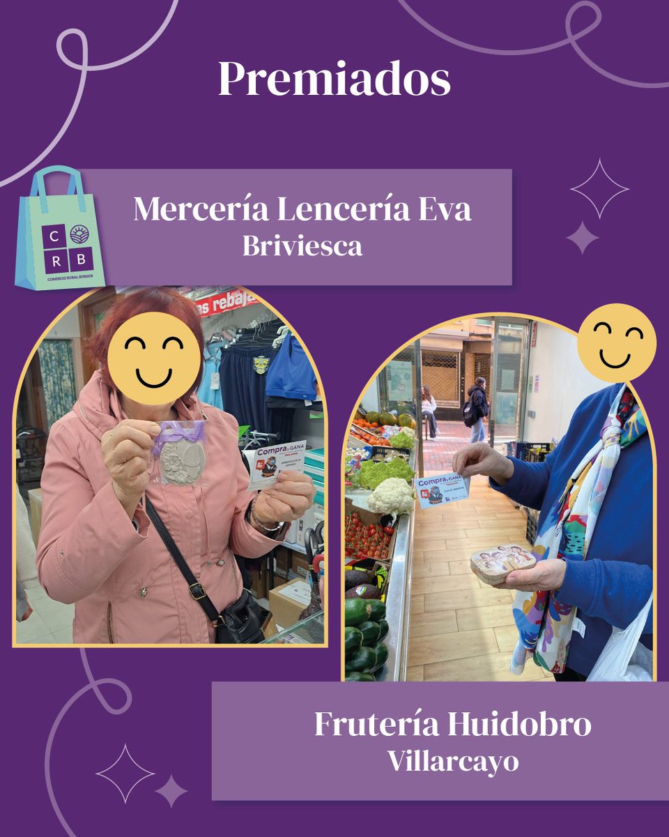 ComercioRural's tweet photo. Tu también puedes ser uno de los afortunados ganadores en el Compra y Gana!! 🍀💜

#comercioruralburgos #comerciorural #compraygana #comerciolocal #comercioburgos #sorteos https://t.co/4Wk0qcmQ7G