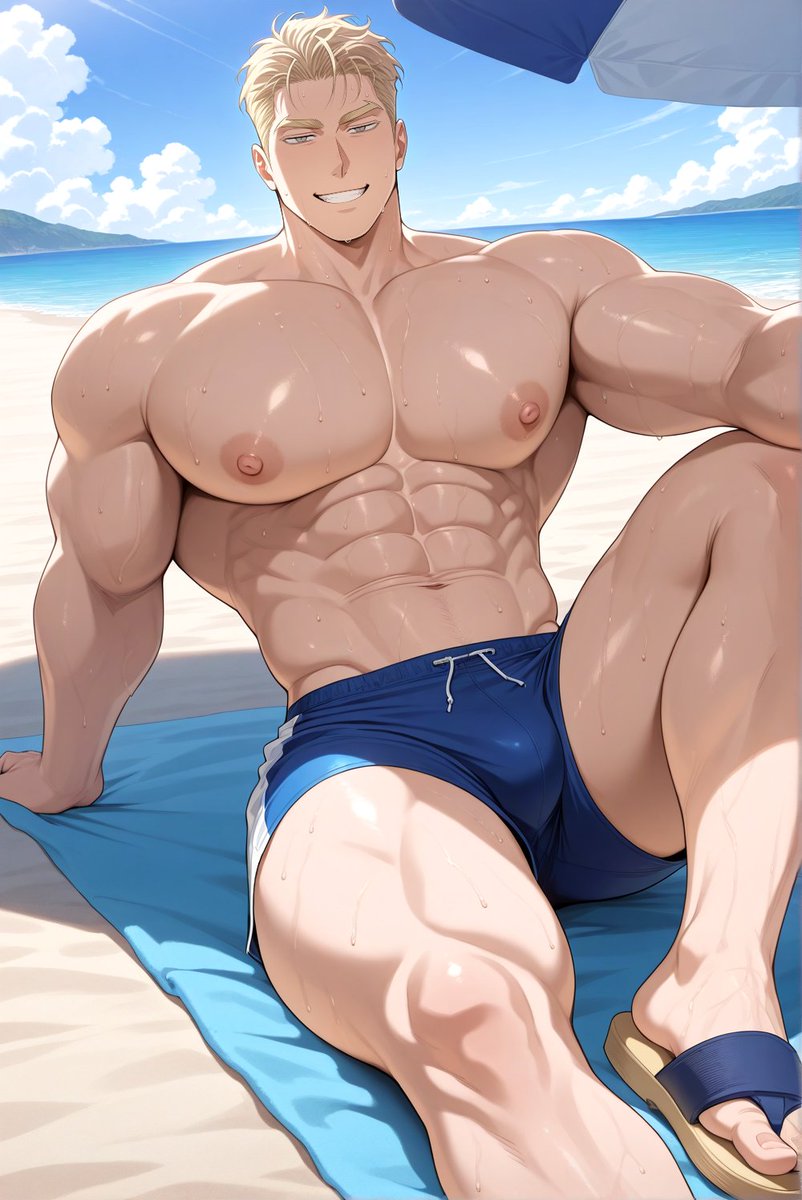 hidu09's tweet photo. Caesar Sergeyev

Updated Caesar Lora ✨️

#Bara #nsfw #bl #r18 #aiart https://t.co/rCFJvLQ1pX