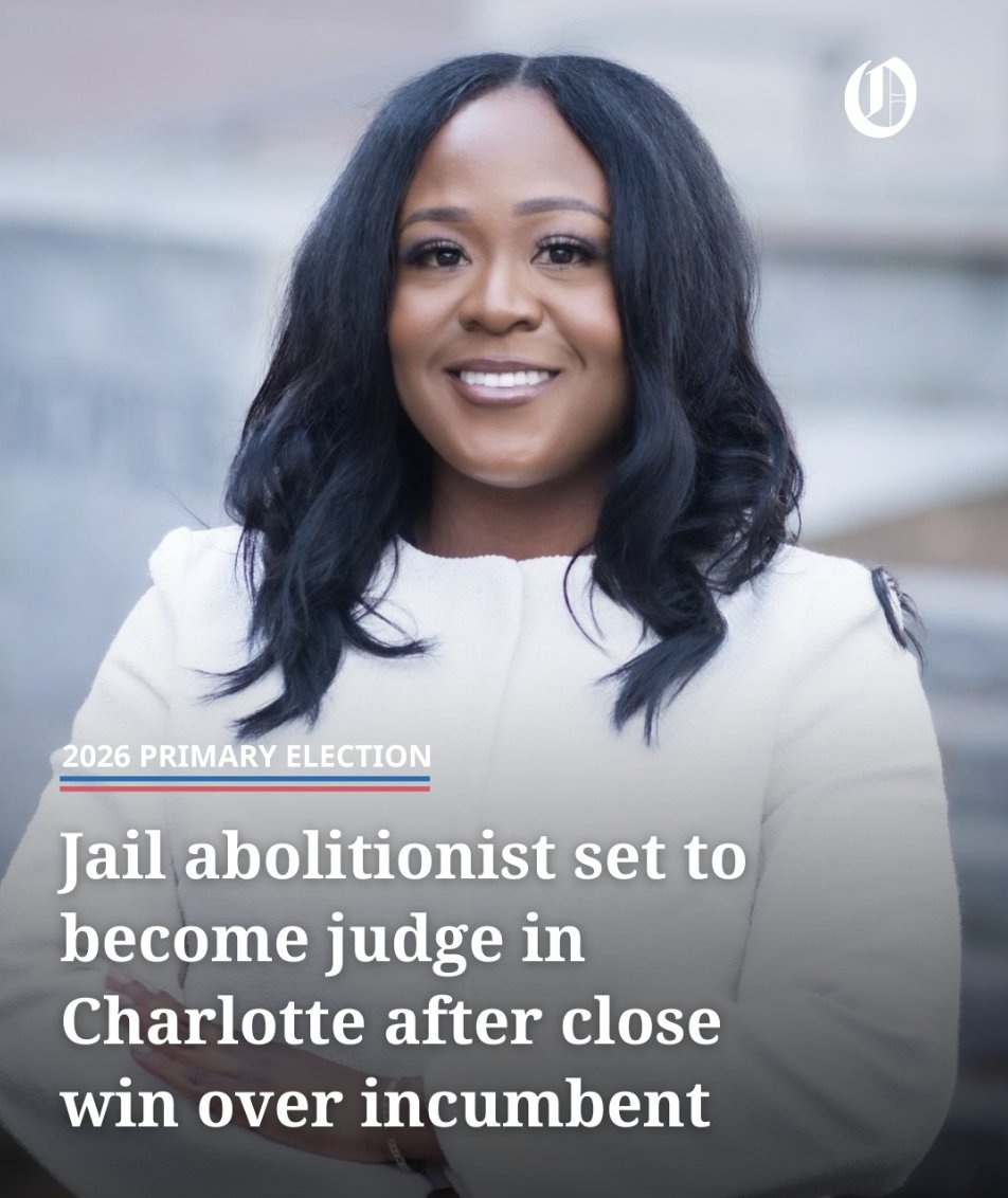 🚨#BREAKING: Habekah Cannon, a self-proclaimed "PRISON ABOLITIONIST" who was arrested THREE TIMES during the George Floyd riots of 2020...

...has just won her primary AS A JUDGE for Charlotte NC

According to her website she wrote, "We’ll get you out of that cage...”

WHAT?!!!!