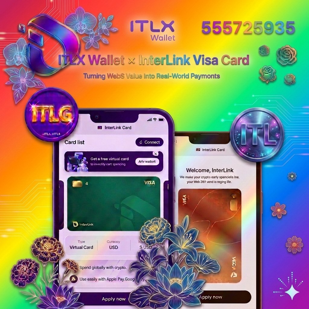 🚀 క్రిప్టో ప్రపంచంలో విప్లవం! ITLX Wallet & InterLink Visa Cardతో మీ ...