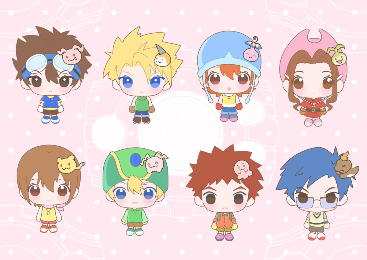 mieuxakira's tweet photo. digimon adventure sticker ! 👾

#cq9 https://t.co/hM8hVcmVXX