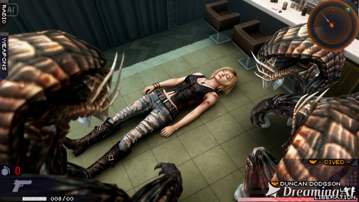 prasetya_j93824's tweet photo. Parasite eve 3rd Birthday ザ・サード バースデイ game Over Screen ryona リョナ. Aya Brea アヤ・ブレア Failed to make a Dive and she was killed by Some Monster and the Reaper. Some of her cloth also Torn Out #AIRYONA #AI #RYONAGAMEOVER #リョナ #リョナGAMEOVER #psp #PSPGAME https://t.co/OhOvGUsl5O