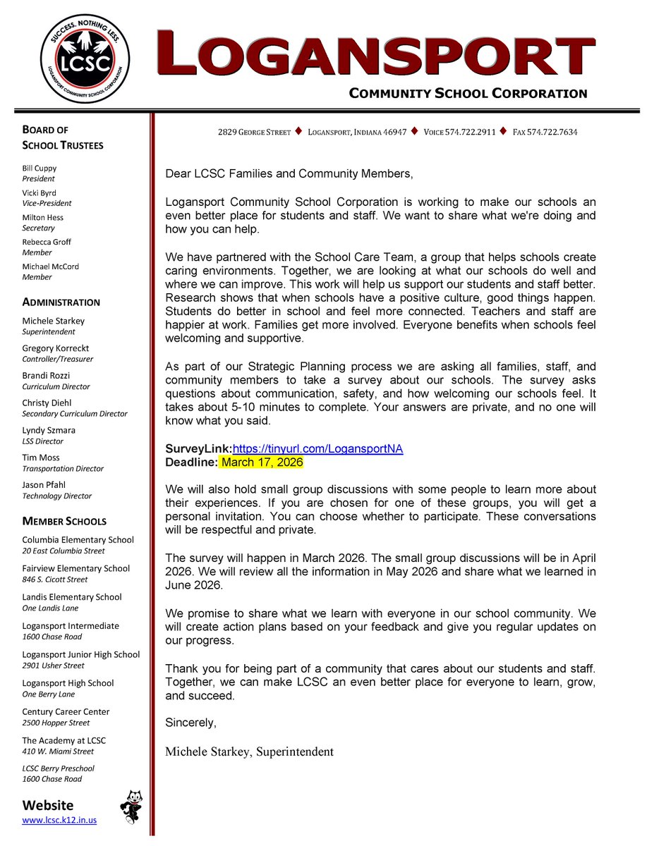 Logansport Community School Corporation tweet media