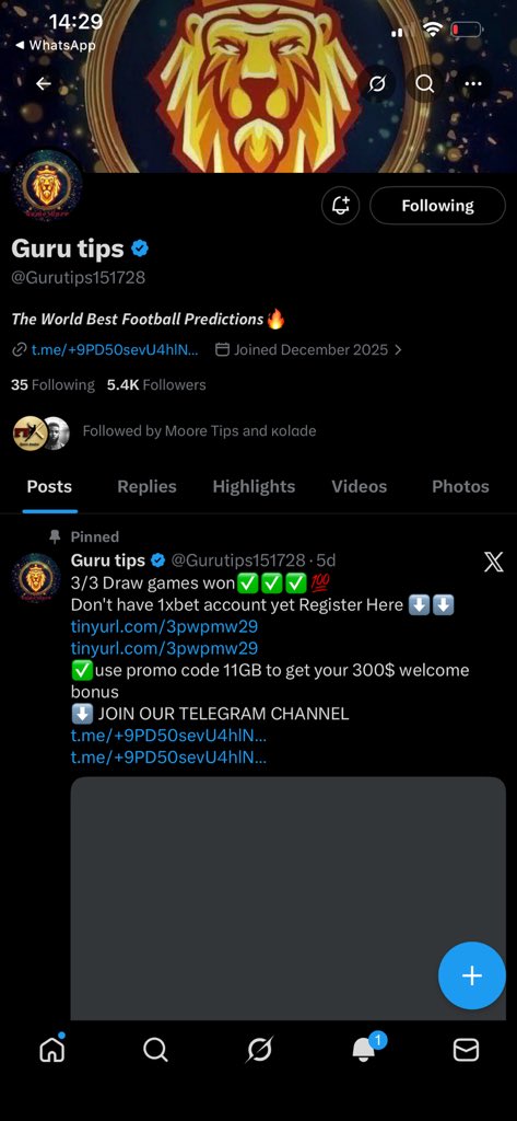 AyomideWash's tweet photo. @officialmoore7 @Gurutips151728 I hope you notice me today Moore have always participated but luck is not on my side the telegram channel states wait for admin approval https://t.co/VCU0jBG3YE