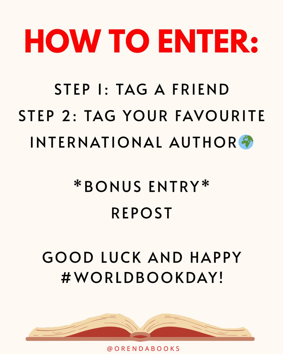 OrendaBooks's tweet photo. It's #WorldBookDay and time to READ THE WORLD with our fabulous international #giveaway!
Ends 12.03.26. UK only!
#Worldbookday2026 #Win #Bookstagram #translations #bookstagramUK #Readtheworld https://t.co/ebUv9PQaJZ