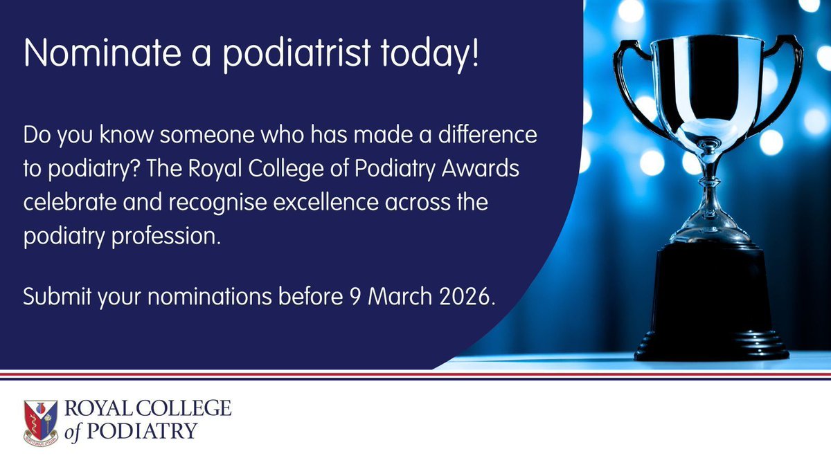 Royal College of Podiatry tweet media