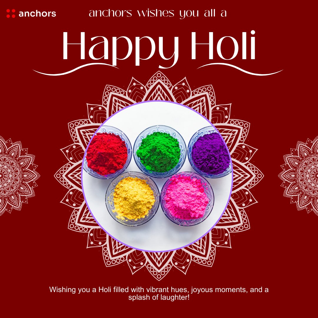 beanchors_'s tweet photo. This Holi, let’s take a step back from the virtual screens, the endless posts, the likes, the comments, the notifications. Instead of chasing engagement, let’s engage in laughter. This Holi, choose presence over pixels. @beanchors  wishes you all a Happy Holi. https://t.co/KYes1q4zbS