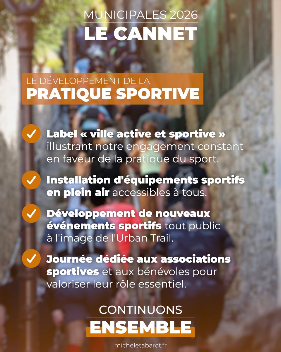 AvecTabarot's tweet image. .@MTabarot : "Au Cannet, nous favorisons le développement de la pratique sportive et des activités en plein air, pour tous" [4/7]
📲 bit.ly/LeCannet2026-S…
#Municipales2026 #ContinuonsEnsemble #LeCannet