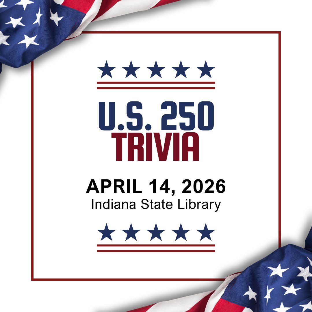 Indiana State Library tweet media