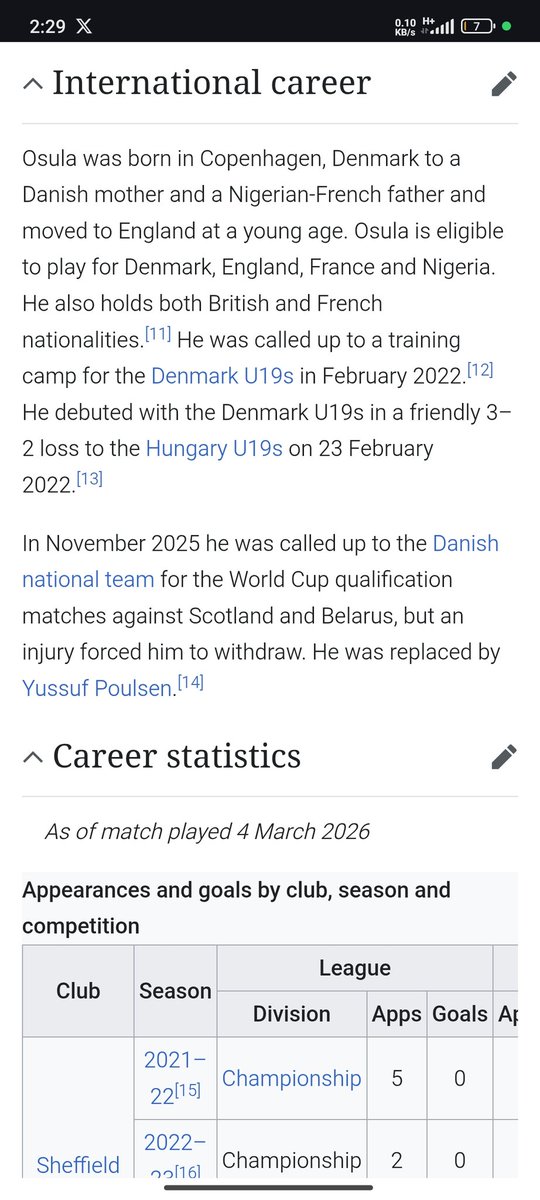 davinci9ja's tweet image. It had to be a player with 1/4 Naija blood scoring to shoot @ManUtd down last night. @asemota #NoJoy
What in the name global mekwe is this? Osula is a Bini name nah?