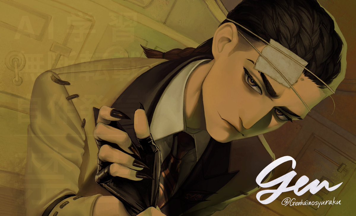 Genkainosyuraku's tweet photo. S.R.S-利欲
#idv #第五人格イラスト #identityVイラスト #Luchino #ルキノ https://t.co/k0gkJKlXVA