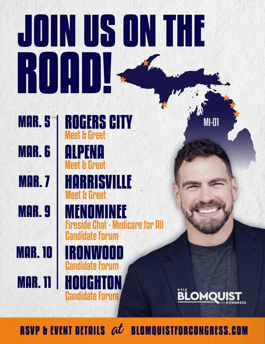 Kyle Blomquist for U.S. Congress tweet media