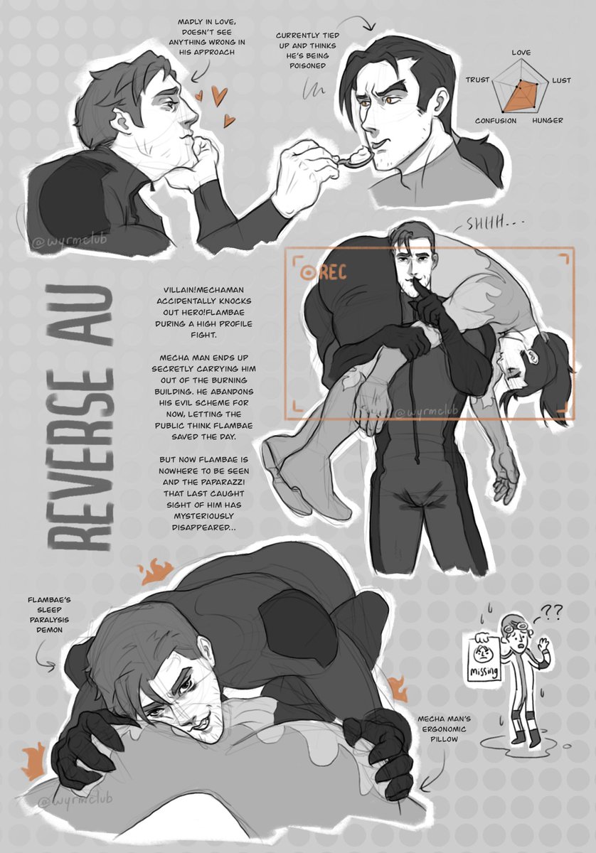 I'm obsessed with the reverse!au by @aVaPTM, can't resist a good ...