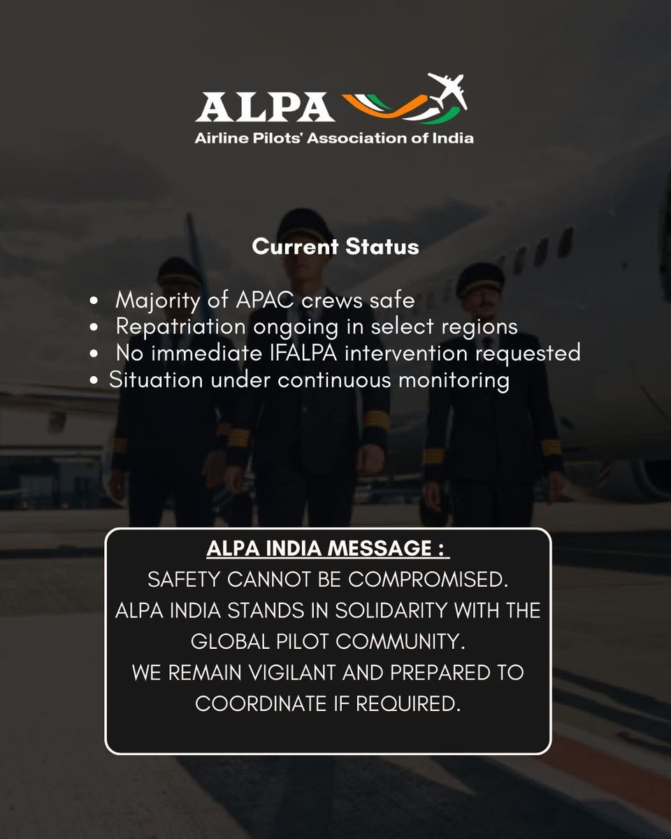 ALPA INDIA tweet media