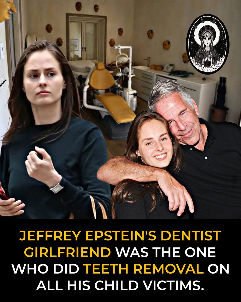 maximumpain333's tweet photo. Accounts from survivors and reports have emerged claiming that a dental clinic on Epstein's private island was allegedly used to remove victims teeth, supposedly to prevent them from biting during assaults.

Karyna Shuliak, a dentist trained in both Belarus and the United States, is reported to have overseer Epstein's inner circle in his later years and was reportedly romantically involved with him.

She was named as the main beneficiary of his $600 million estate in a will signed just two days before his death. 

~ Ekstra Ordinaryo

✨🙌🏾💫