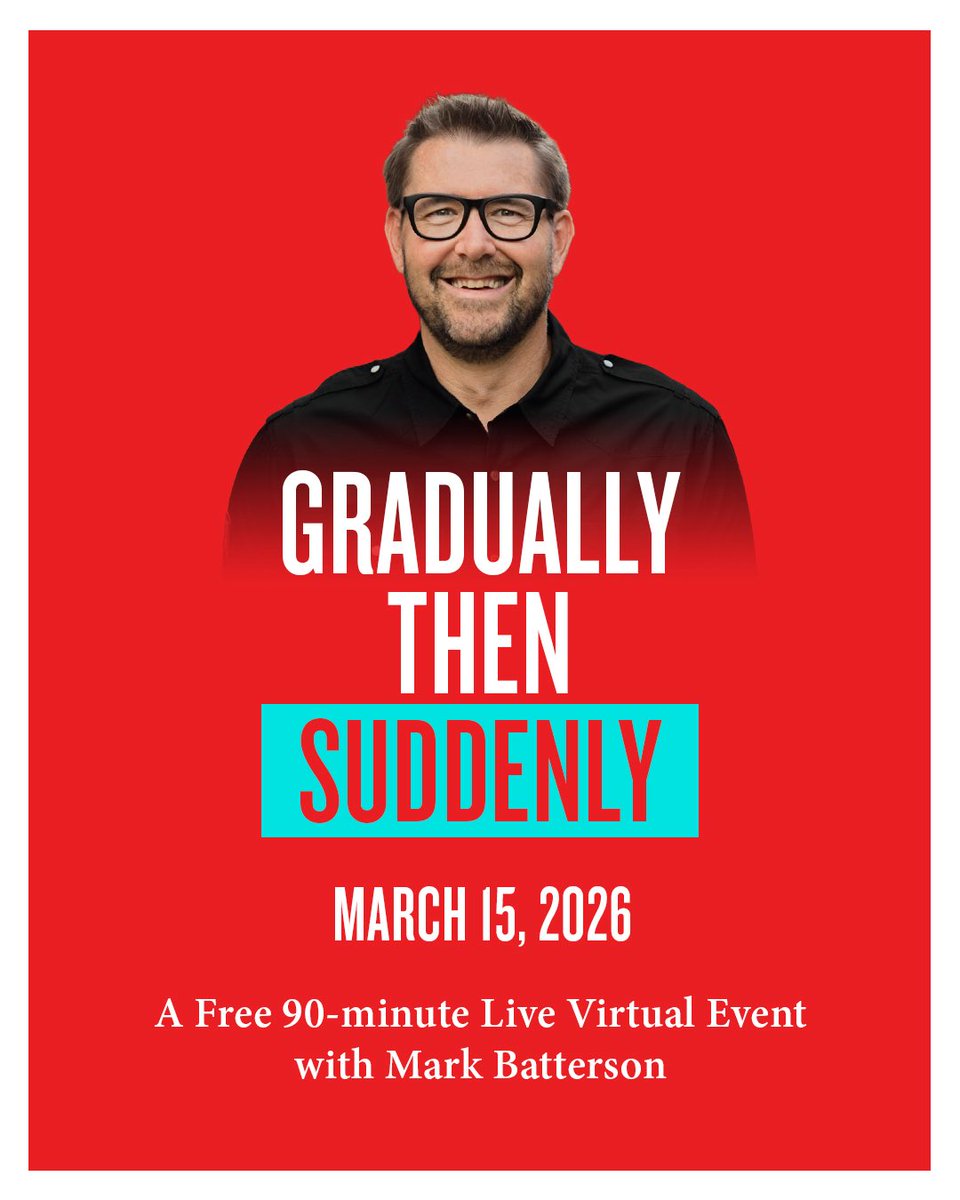 Mark Batterson tweet media