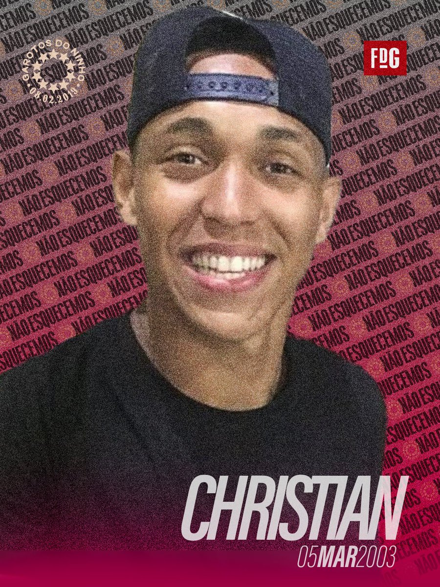 FlamengodaGente's tweet photo. Hoje, 05/03, é dia de celebrar o aniversário de Christian Esmerio, nosso eterno Garoto do Ninho.
Nós, do Flamengo da Gente, convidamos a todas pessoas que se comoveram com a história dos Nossos 10 a emanar carinho e acolhimento a família e às pessoas próximas ao nosso menino. https://t.co/bOE61daevk