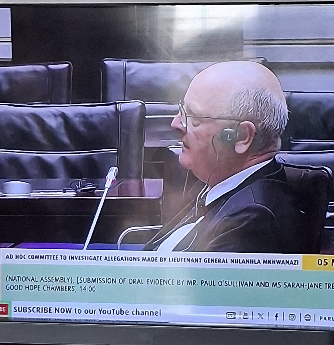 Paul O Sillivan claims to be a private investigator in SA, but has just admitted not being registered with the board of Civil investigators which regulates how private investigators conduct their business.

Man's was just doing as he pleases just because he is white.
