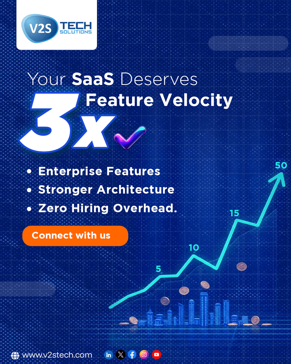 V2STech's tweet photo. Post-Series A, expectations rise — and so should your product delivery. 🚀

With V2STech Solutions, get predictable sprints and enterprise-grade results without the cost of a large team.

🔗 https://t.co/lLD2TOQyX1

#FundedSaaS #SaaSGrowth #Startups #ProductEngineering #V2STech https://t.co/dmK3qxXTNq