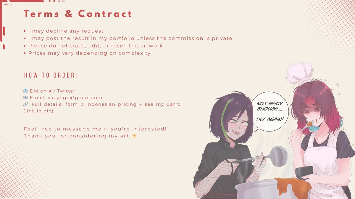 vaeyhgn | Commission Open! tweet media