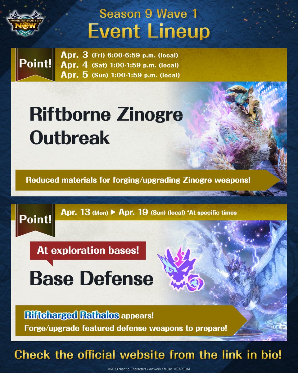 Monster Hunter Now tweet media