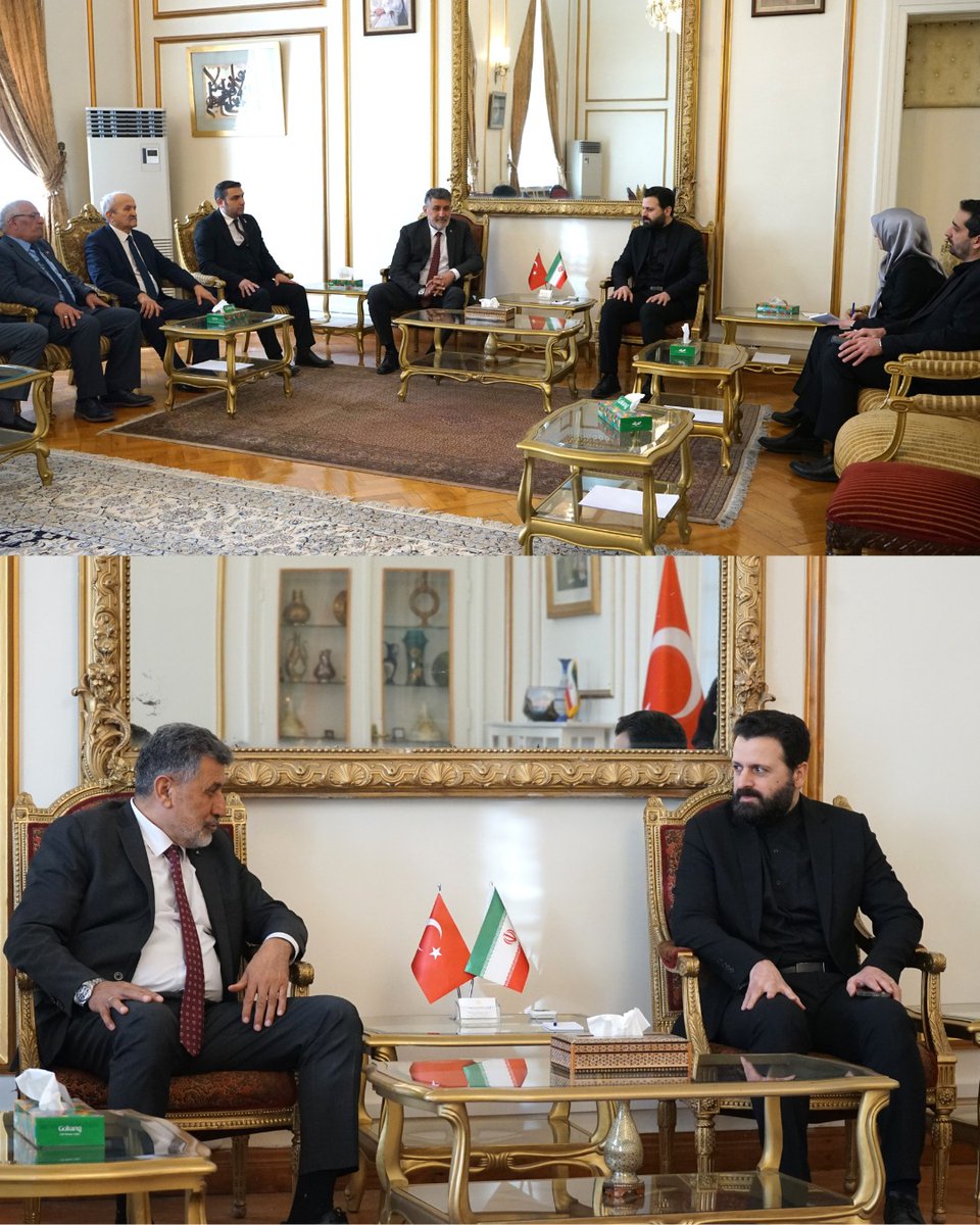 milliyolgm's tweet photo. Milli Yol Partisi Genel Başkanımız Remzi Çayır, Türkiye’de bulunan İran İslam Cumhuriyeti Başkonsolosluğu’nu ziyaret ederek yetkililerle bir görüşme gerçekleştirdi.

Gerçekleşen ziyarette, Türkiye ile İran arasındaki tarihî ve kültürel bağların önemi vurgulanırken, bölgesel gelişmeler ve iki ülke arasındaki ilişkiler üzerine karşılıklı görüş alışverişinde bulunuldu. Görüşmede ayrıca bölgesel barışın, istikrarın ve ülkeler arası diyalogun önemine dikkat çekildi.

Genel Başkanımız Sayın Remzi Çayır, misafirperverliklerinden dolayı başkonsolosluk yetkililerine teşekkür ederek, ülkeler arasında karşılıklı anlayış ve iyi ilişkilerin geliştirilmesinin bölge barışı açısından önemli olduğunu ifade etti.