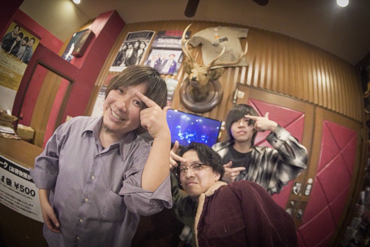 3/5(木)梅田シャングリラ 1.波 2.わすれる 3.絶体絶命!! 4.君とダンス