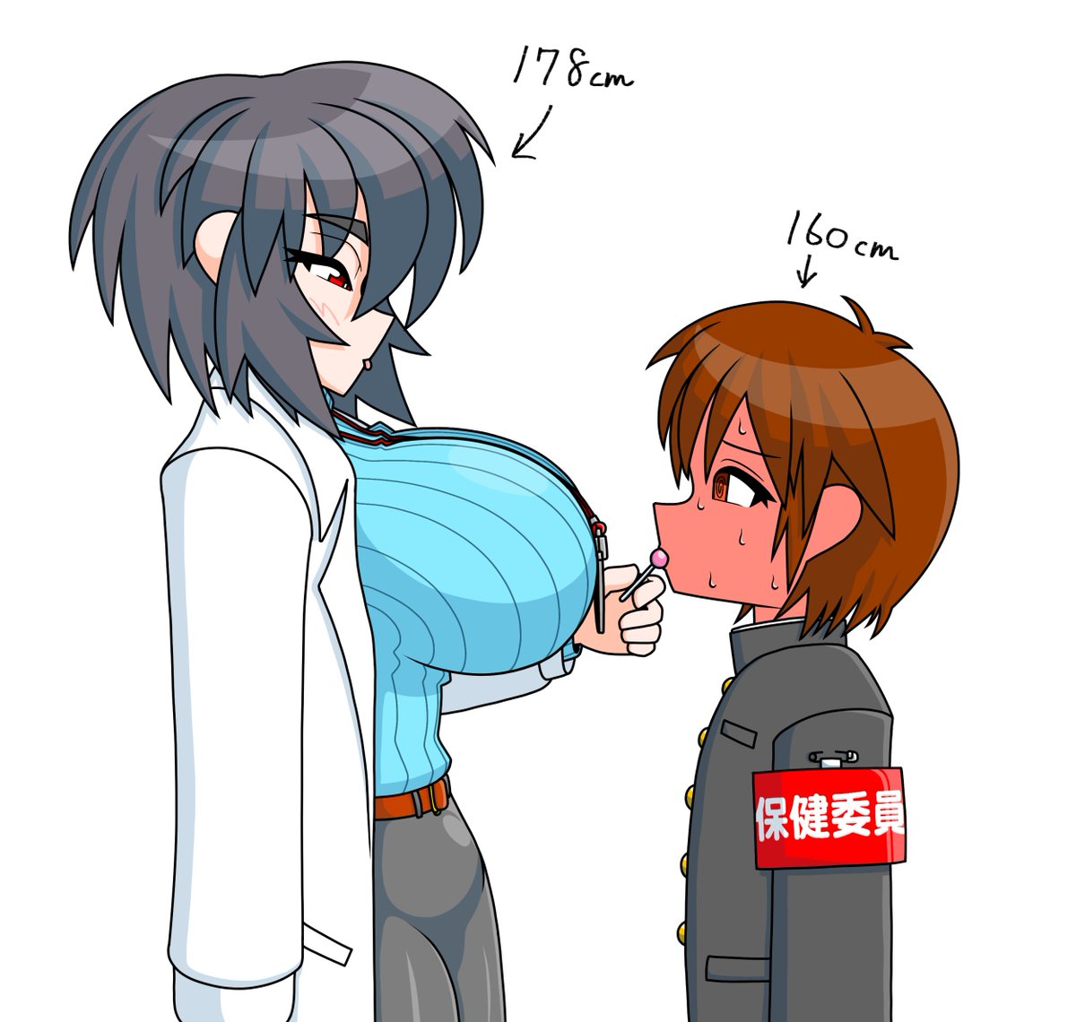 従子先生はデカい 