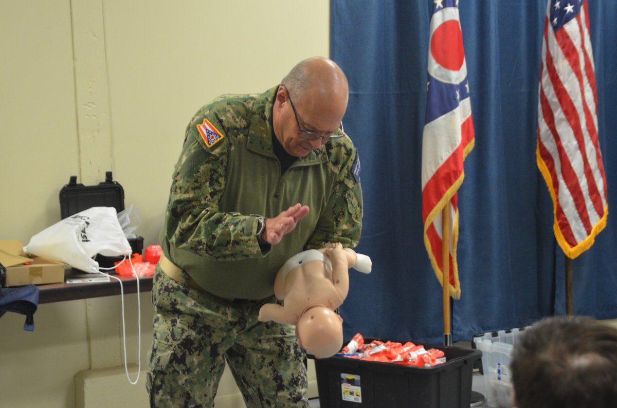 Ohio Naval Militia sailors get continuous training on/off the water. At FEB drill, Lt. Chellis led a first aid/CPR class. As a unit of the State of Ohio's Defense Forces, we maintain the highest level of professionalism.
614.816.4119 or joinohionavy@ohnav.us
#Ohio #firstaid #CPR
